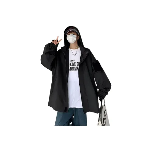 Wooden Rabbit Свободный крой Рабочая одежда Стиль позиционирования Outdoor Camping Стиль Рабочая одежда Куртка Мужской