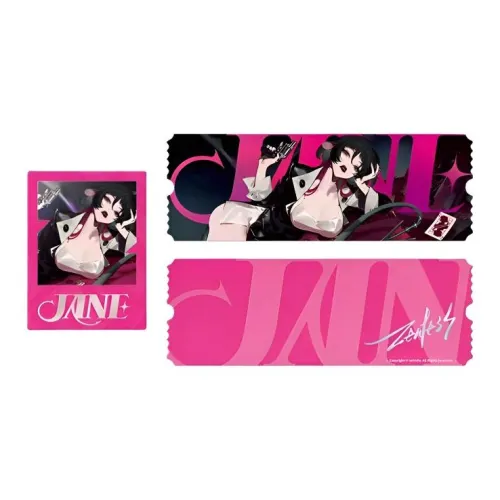 MIHOYO Frequency Modulation Image Collection Simple Набор голографических билетов