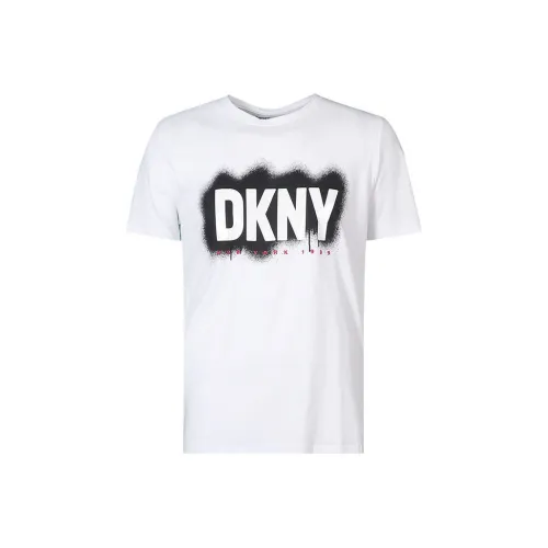 DKNY Круглый вырез Короткий рукав T-рубашки Мужской