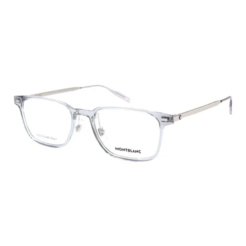 MONTBLANC Пластиковая оправа прямоугольные оптические очки мужские прозрачно-серый