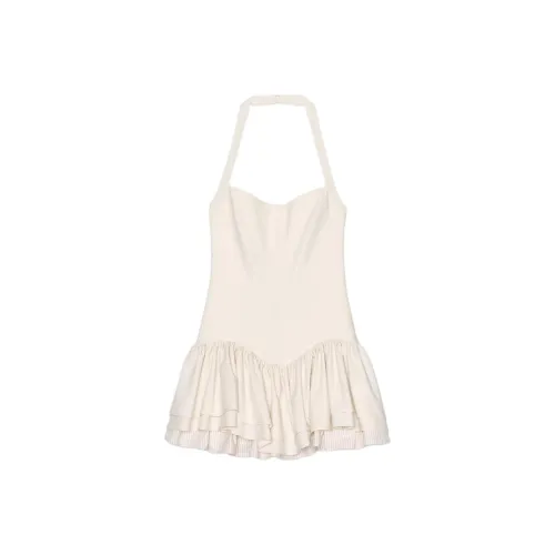 ZARA Белые Женские Платья без Рукавов