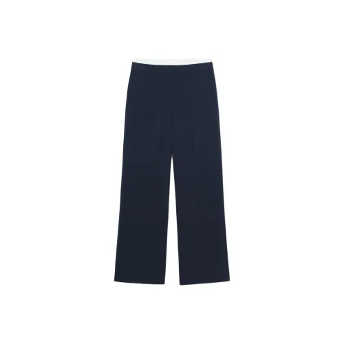 ZARA Морской синий Женские Повседневные Брюки