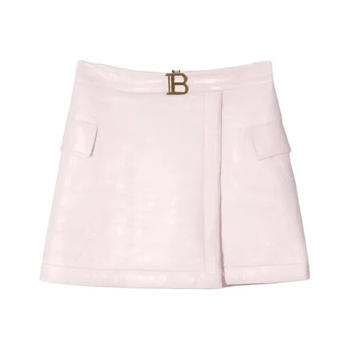 BALMAIN Розовые Юбки для Девочек