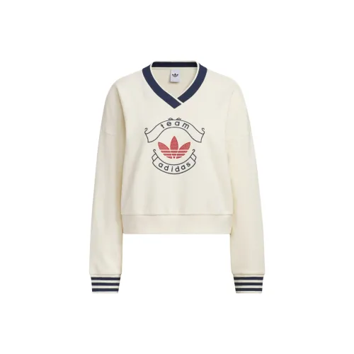 Adidas Originals FW25 TEAM SWEATCREW Толстовка Женская