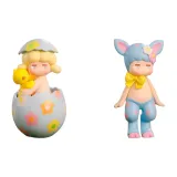 Подтвержденная версия - Яичная скорлупа Genie + Синий Олень Малыш (Открытие коробки и упаковки)