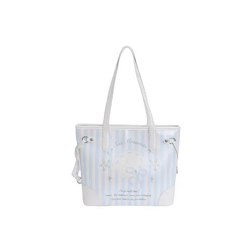ResNonverba ПУ (полиуретан) Тоут Сумка Сумка для покупок Сумка на плечо Женская Белая