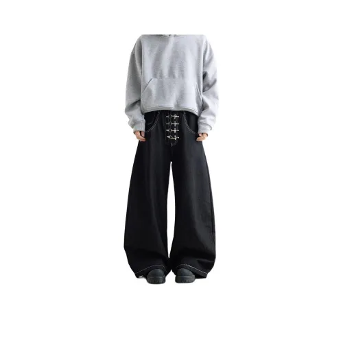 CHAORENBANG Изогнутый нож Джинсы Унисекс