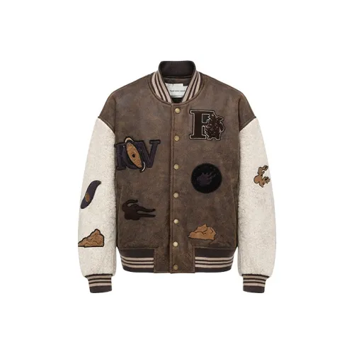 Feng Chen Wang Коричневый Унисекс Куртки