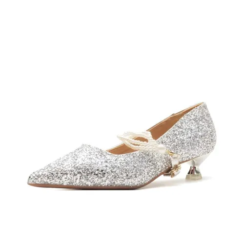 TADSW Узкий каблук Высокие каблуки 3 см Женские