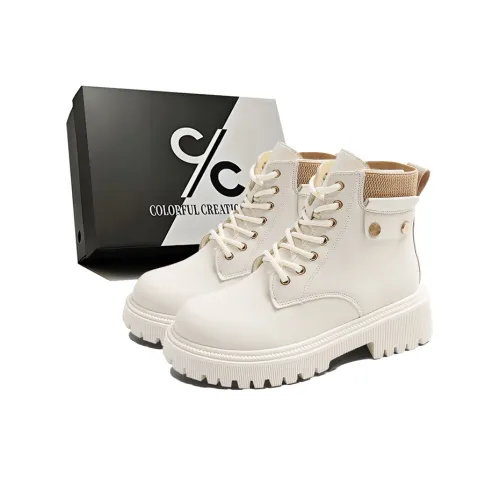 Colorful Creations Колено Высокий Мартин Ботинок Женские