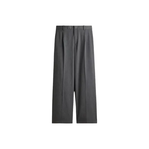 H M Темно-серые мужские брюки для костюма