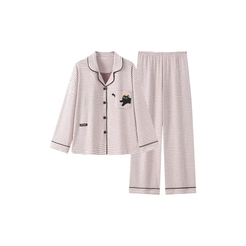 Gongdie Светло-розовый женский пижамный комплект