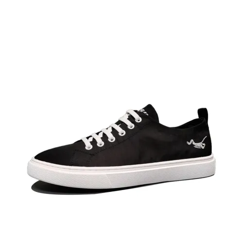 ALPLUME Скейтборд Кроссовки Низкие Черные Стандартные Мужские