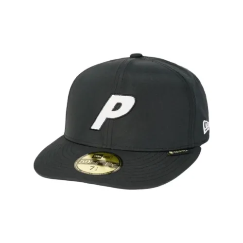 PALACE x New Era 59FIFTY Series Хлопковые кепки Унисекс Черный