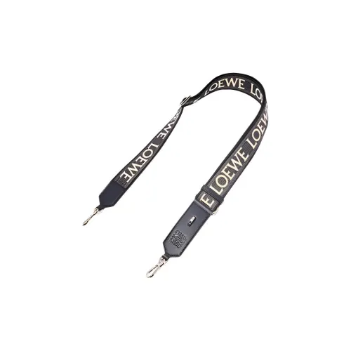 LOEWE Anagram Коровья кожа с жаккардовой тканью Сумка Ремень Женские Серый