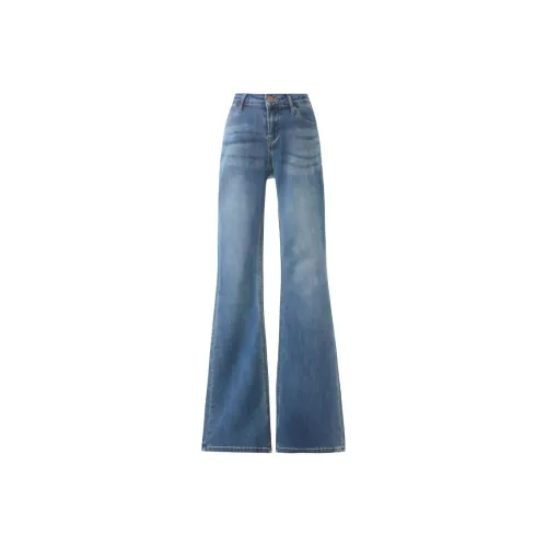 DANCANG Эластичные Джинсы с узким низом для женщин