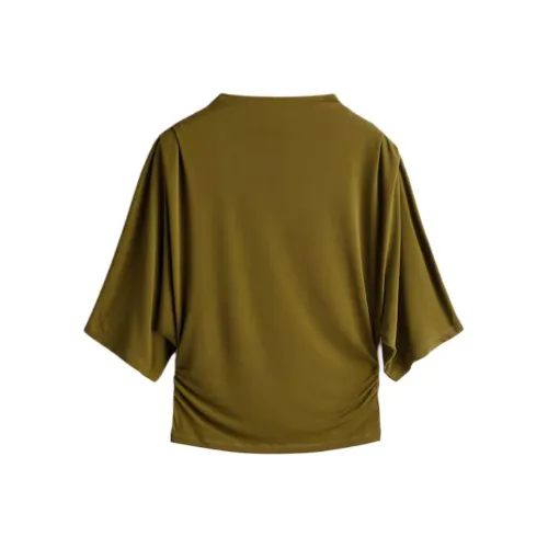 H M Оливково-зеленые Женские Свитера