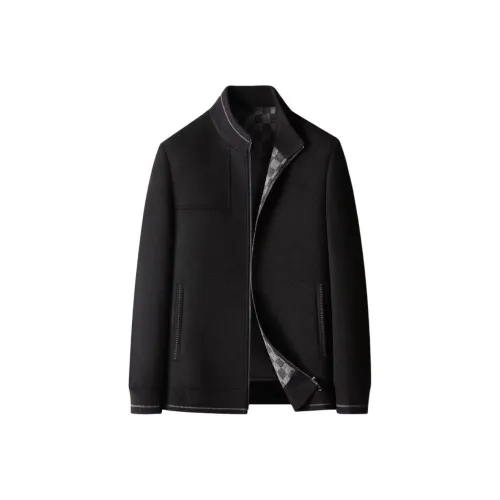 SENJIALUO Черные Мужские Куртки