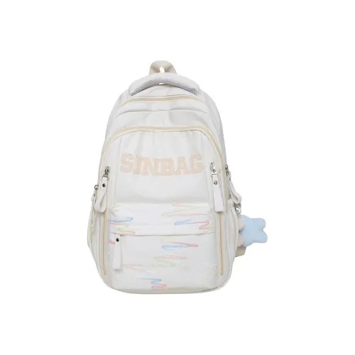 G.DUCKKIDS Нейлоновый рюкзак стандартный белый черный красный желтый