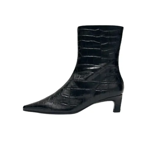 ALOHAS Ambar Ботильоны 5 см Женские Черные