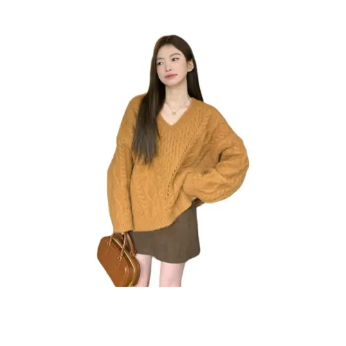 REMOULD Orange Women's Knitwear