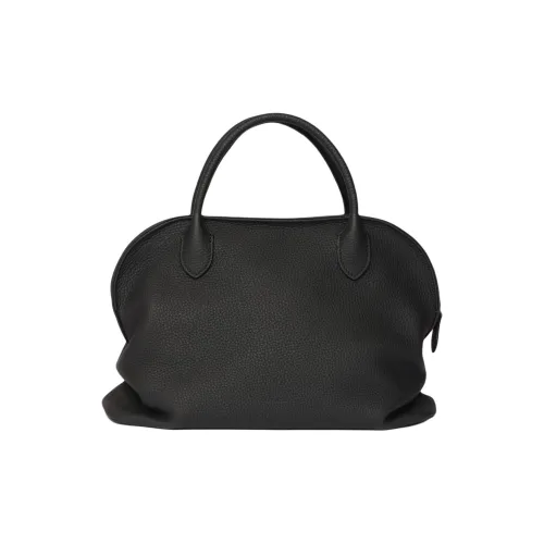 THE ROW Зернистая кожа личи коровья кожа сумка женская черный