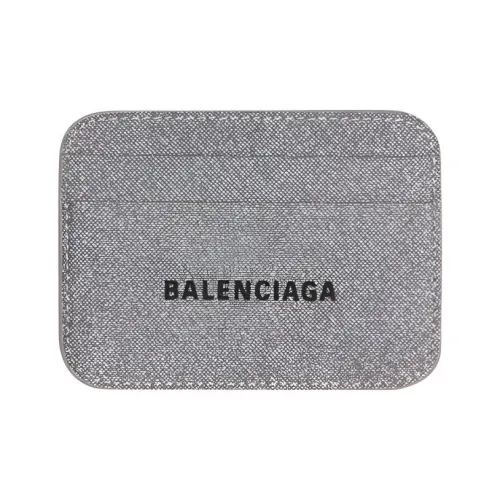 Balenciaga Нейлоновая ткань с полиуретаном держатель для карт кошелек женский серый