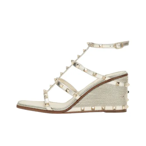 Valentino Римские Сандалии 8 см Женские Золотые