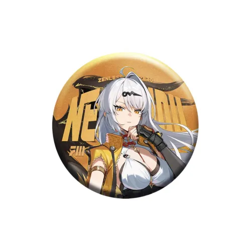 MIHOYO Standing Коллекция Инструмент Xuan Пан Иньху Апельсин FUFU Значки