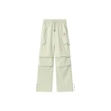 Кремовый лайм зеленый (розовый розовый логотип на штанах)