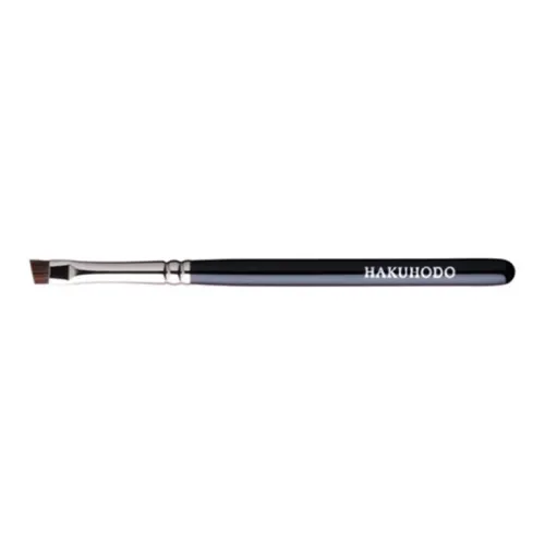 Hakuhodo J163HSH Короткая щетка для бровей с углом кисти для макияжа детали дружественные к коже 119,8 мм