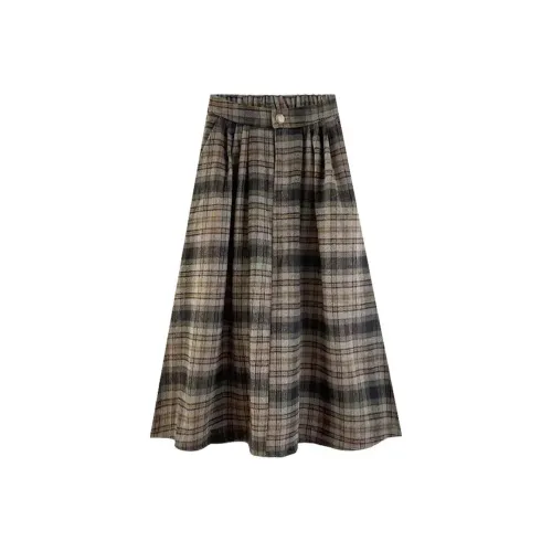 Meanalot Повседневный Длинный Юбка Женские