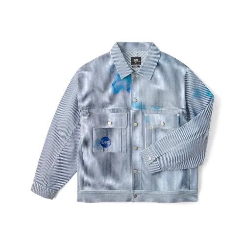 Куртки и пальто Lee совместного бренда Мужской Светло-Синий