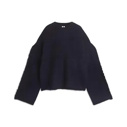 ARKET Трикотаж Женский Темно-синий