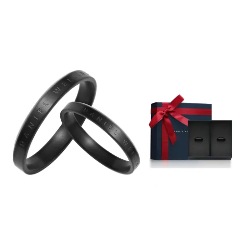 Daniel Wellington Сплав Кольца Унисекс Обсидиан Черный