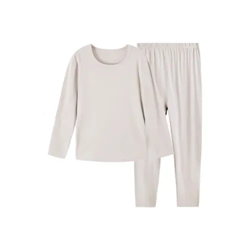 Euv Осенний Зимний Комплект Нижнего Белья 2 Пачки Универсальный Однотонный Детский