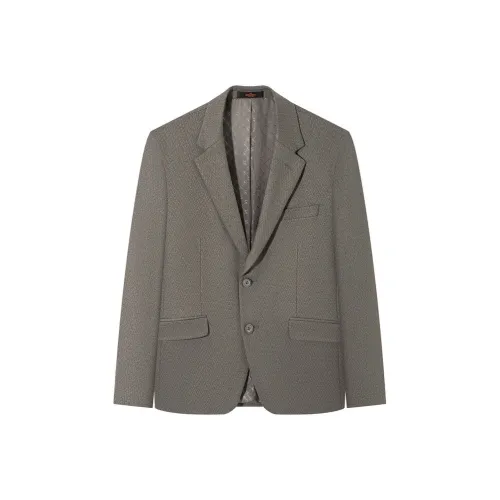 SEVEN Светло-серый Мужской Деловой костюм