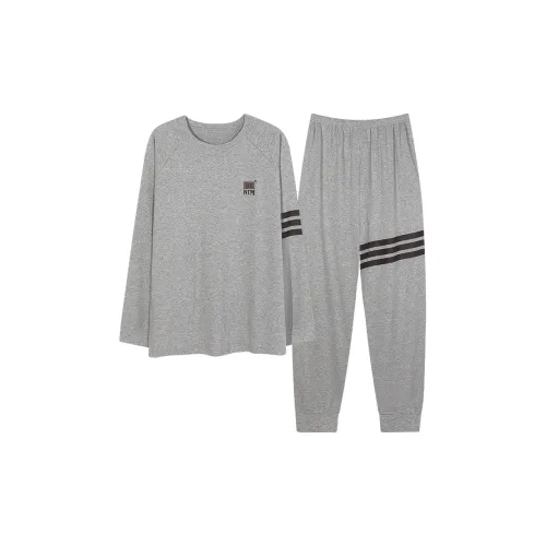 MADALLO Серый Мужской Пижамный Комплект