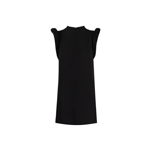 VERSACE Черные Женские Платья без Рукавов