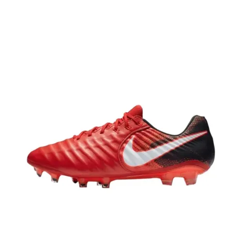 Nike Tiempo Legend 7 FG Твердый Грунт Футбольные Бутсы Мужские Красные