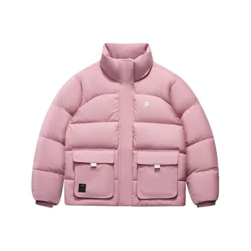 FILA FUSION Пуховик Женские Руж Ластер