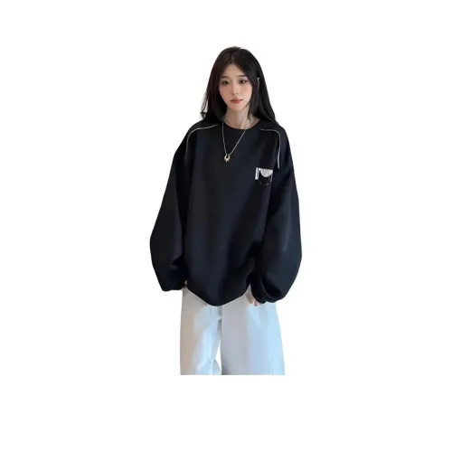 W.O.L Черный Унисекс Свитшоты