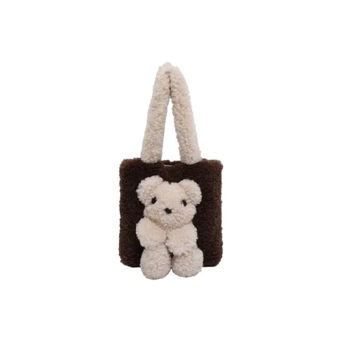 SHIJIA Плюшевая сумка через плечо стандартная женская многоцветная