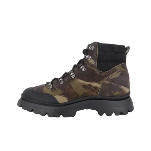 HOGAN H692 Короткий Мартин Ботин Мужской Коричневый