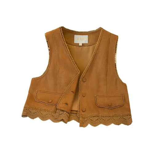 SIBAISHE Карамель Женские Жилеты