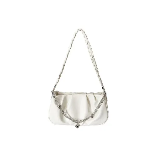 ORANGE BEAN ПУ (полиуретан) Сумка через плечо Женская Молочный Белый Черный