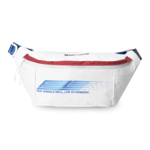 FINITE LOOP Бутылка Экологичный Ткань Бананка Стандартная Унисекс Синий Белый Яшма