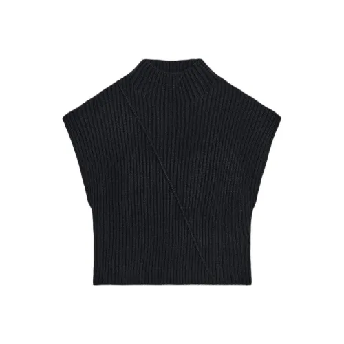 ZARA Морской синий Женские Майки