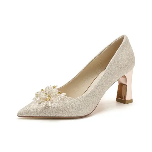 Feo Dvke Грубый каблук Высокие каблуки Женские Набор в подарочной коробке