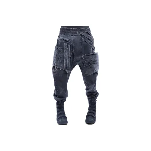 DEMOBAZA Мужские черные джинсы